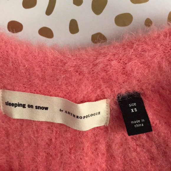 NWT Pink Northbound Eyelash Cardigan size xs - Picture 3 of 4